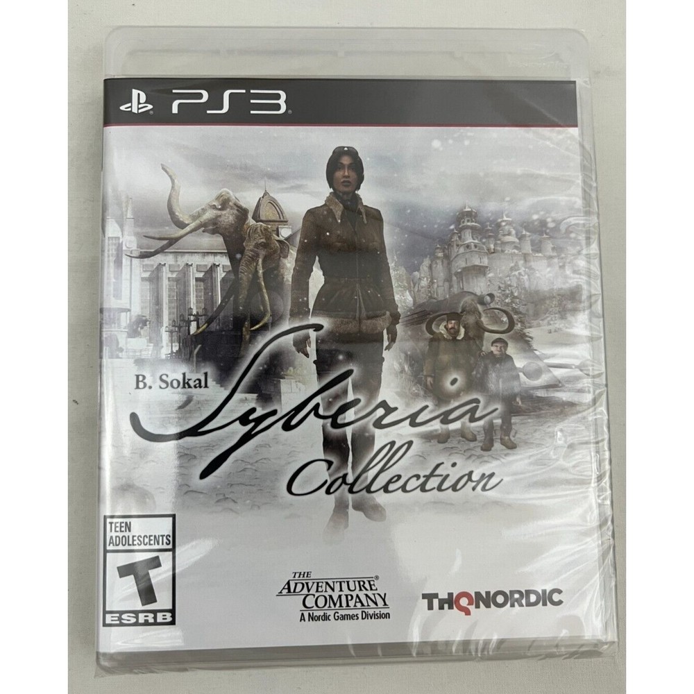 Syberia Collection PS3 Complete (PlayStation 3, 2015)  Brand New Sealed